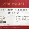 Kinokarte FFF – Escape from the 21st Century (2024), 11.09.2024